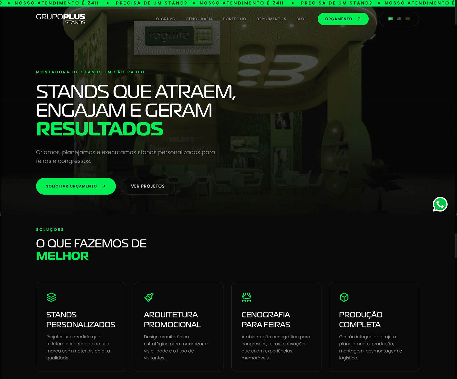 Grupo Plus Desktop View