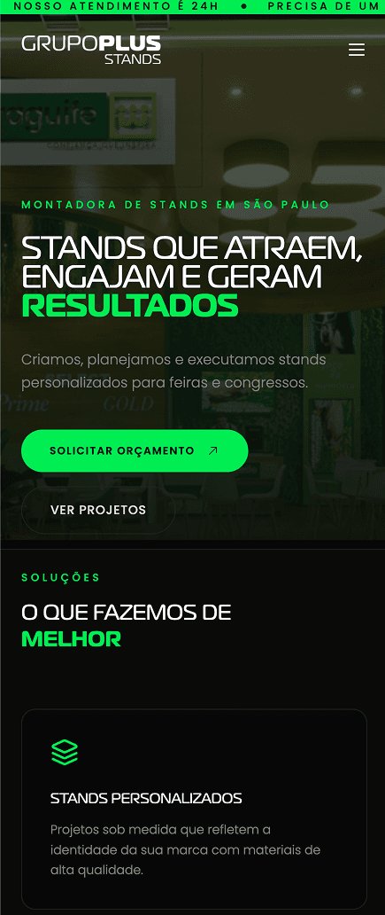 Grupo Plus Mobile View