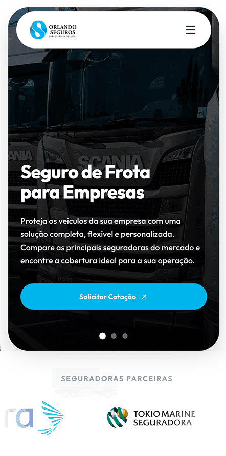 Orlando Seguros Mobile View