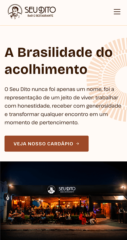 Seu Dito Mobile View