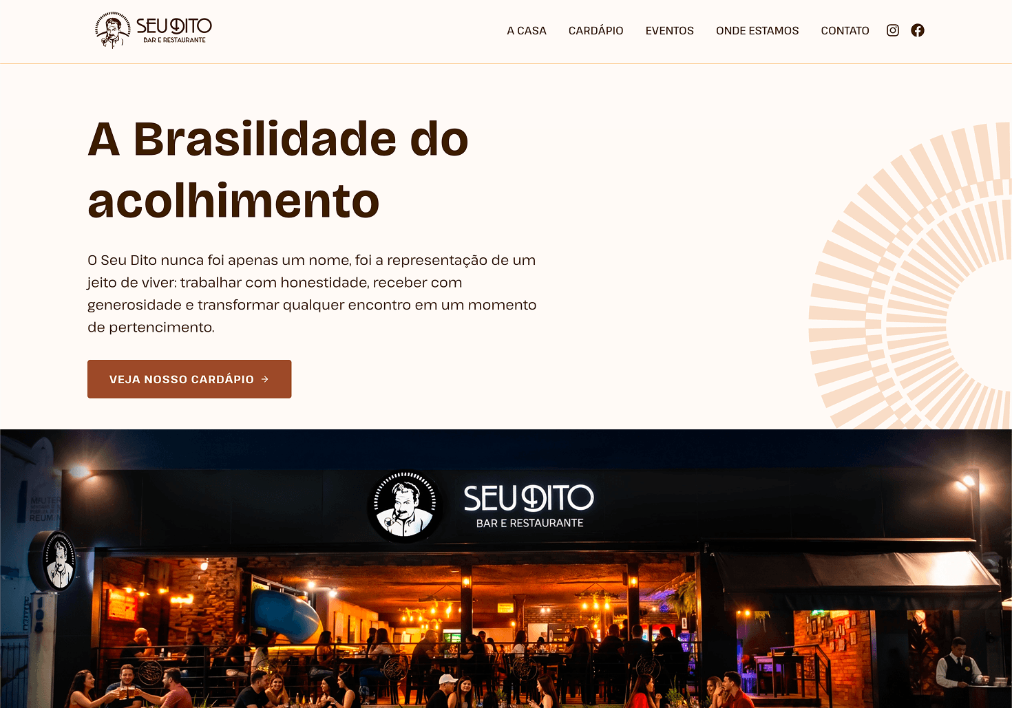 Seu Dito Desktop View